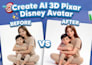 create a custom ai 3d cartoon avatar from your photo